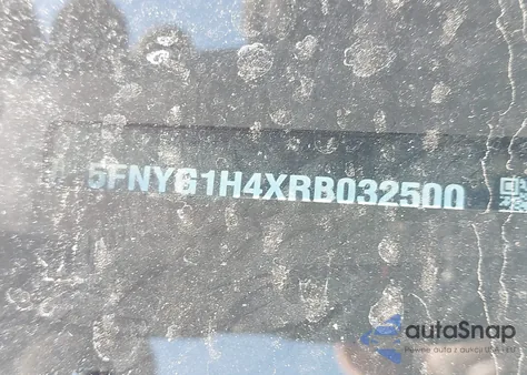 2024 Honda Pilot Ex-L z USA, uszkodzony, nr VIN 5FNYG1H4XRB032500